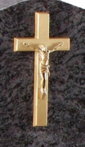Bronze crucifix Ornament 2411