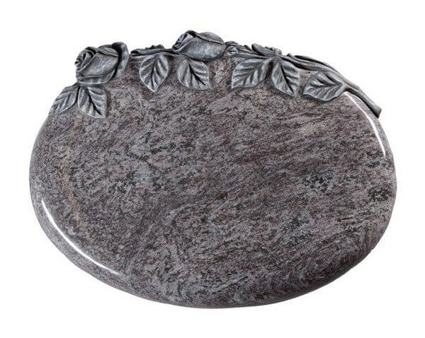 EC259 Cremation Tablet with Carved Roses